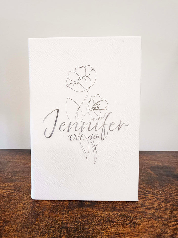 Custom Notebooks - Engraved Leather Journals
